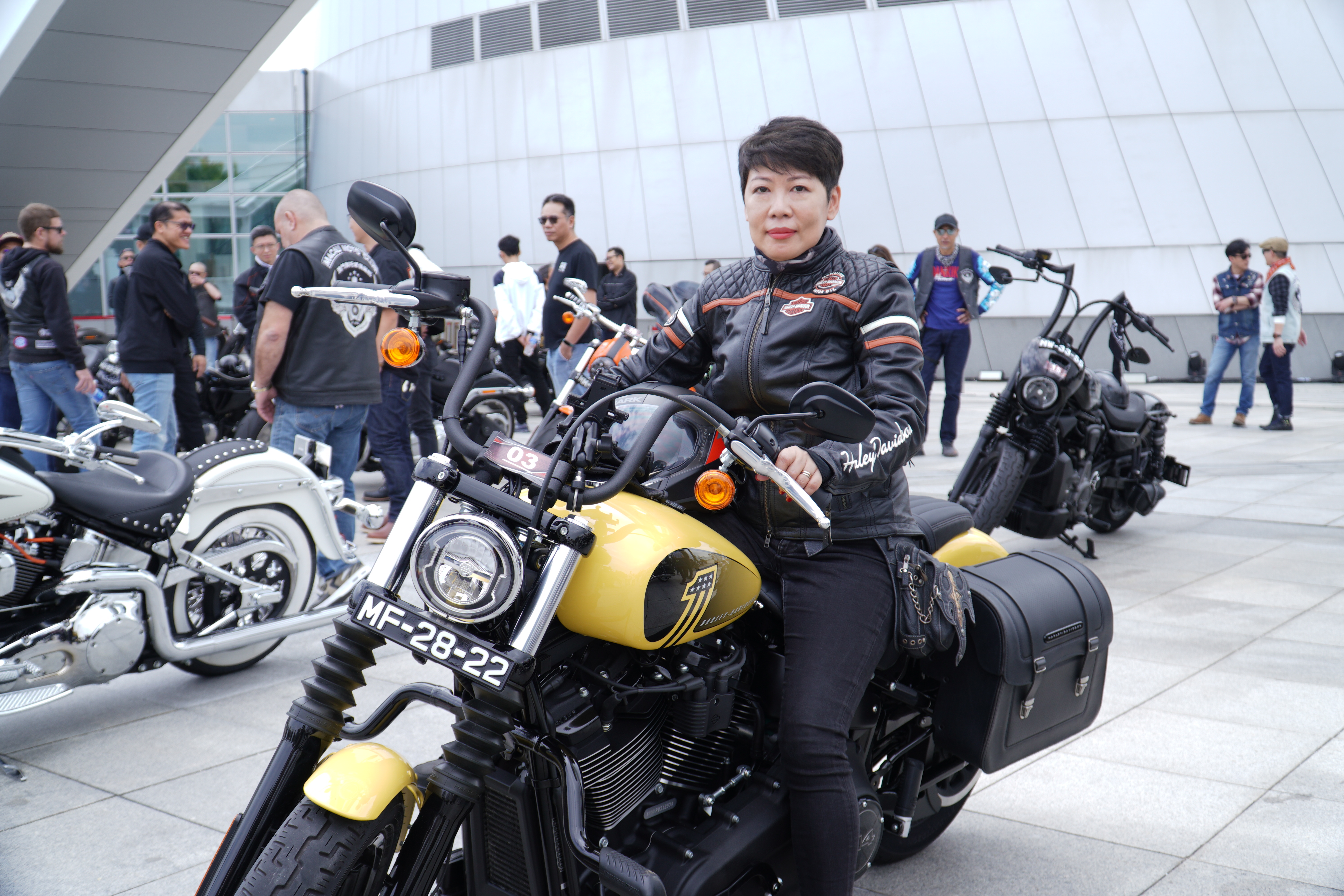 C1  吳女士認為這類型的活動有助市民了解摩托車文化.JPG